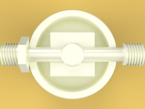 AUTOMATIC WATER LEVEL CONTROL VALVE FAUCET 3Dモデル