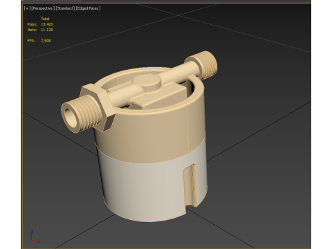 AUTOMATIC WATER LEVEL CONTROL VALVE FAUCET 3Dモデル