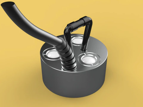 ULTRASONE BEVOCHTIGER FOGGER PIEZO-ELEKTRISCHE MISTMISTVERnevelaar 3D Model