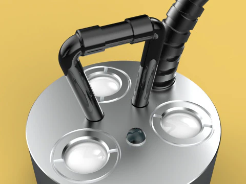 ULTRASONE BEVOCHTIGER FOGGER PIEZO-ELEKTRISCHE MISTMISTVERnevelaar 3D Model