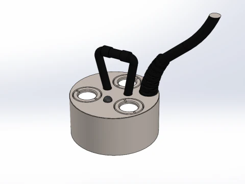 ULTRASONE BEVOCHTIGER FOGGER PIEZO-ELEKTRISCHE MISTMISTVERnevelaar 3D Model