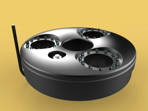 ПЛАВАЮЩИЙ ТУМАНЕГ, УЛЬТРАЗВУКОВОЙ УВЛАЖНИТЕЛЬ ТУМАНА, ПУЗЫРЯЩИЙ ТУМАН 3D Модель