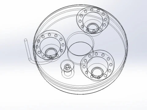 ПЛАВАЮЩИЙ ТУМАНЕГ, УЛЬТРАЗВУКОВОЙ УВЛАЖНИТЕЛЬ ТУМАНА, ПУЗЫРЯЩИЙ ТУМАН 3D Модель