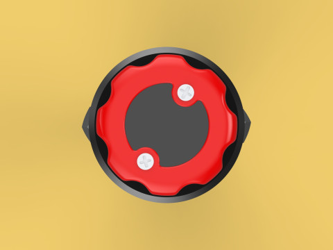 EMERGENCY BUTTON DISCONNECT CUT OFF KILL SWITCH ALTERNATOR 3D 模型