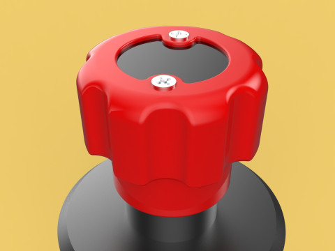 EMERGENCY BUTTON DISCONNECT CUT OFF KILL SWITCH ALTERNATOR 3D 模型