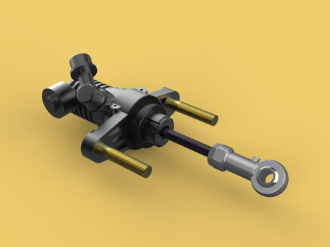 CLUTCH MASTER CYLINDER BRAKE 3D Model