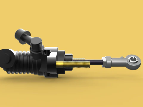 CLUTCH MASTER CYLINDER BRAKE 3D Model
