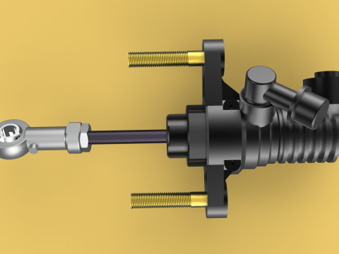 CLUTCH MASTER CYLINDER BRAKE 3Dモデル
