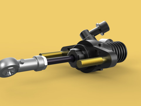 CLUTCH MASTER CYLINDER BRAKE 3Dモデル