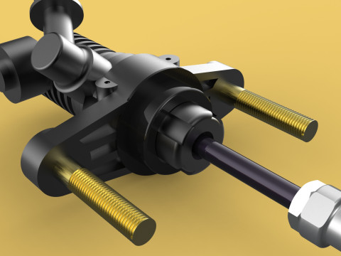CLUTCH MASTER CYLINDER BRAKE 3Dモデル