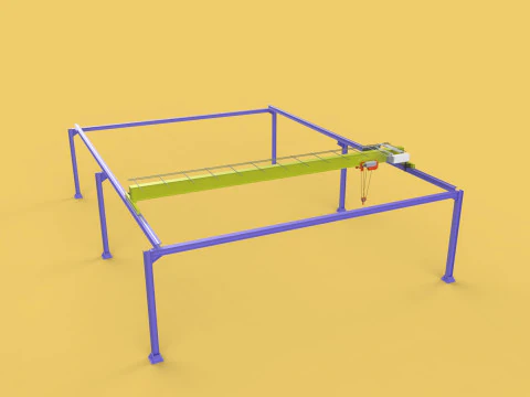 KİRİŞ G&Ouml;V&Uuml; K&Ouml;PR&Uuml; VİN&Ccedil; PORTAL VİN&Ccedil; 3D Model