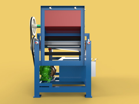 AUTOMATIC SCREW BOLT SORTING CONVEYOR MACHINE 3D मॉडल