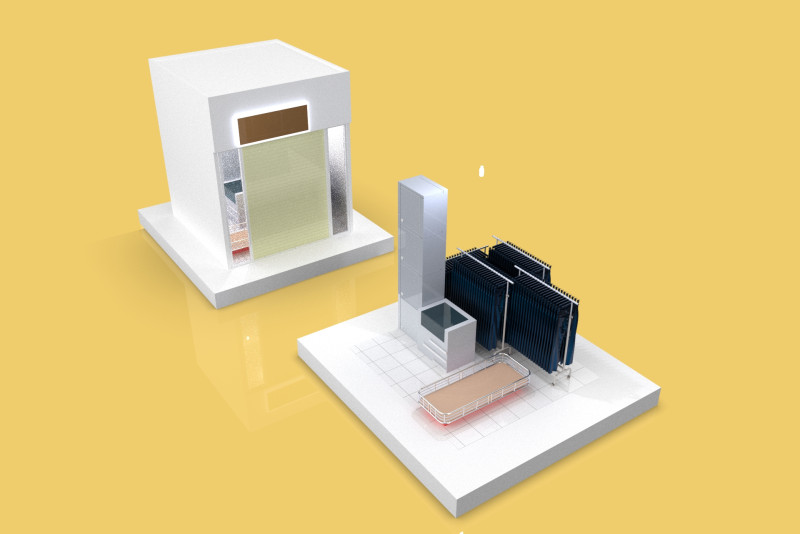 DRESS CLOTH SHOP STORE BOUTIQUE INTERIOR ROOM 3D 모델 .c4d .max .obj .3ds .fbx .stl .blend 