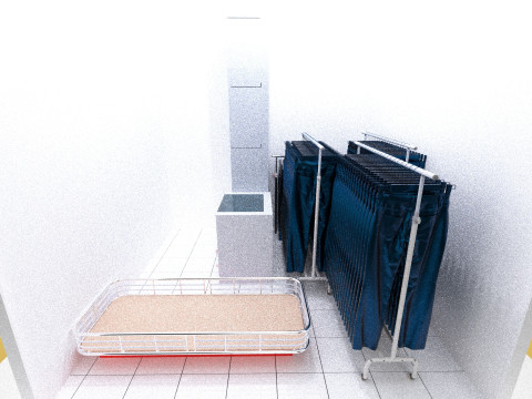 DRESS CLOTH SHOP STORE BOUTIQUE INTERIOR ROOM 3D 모델