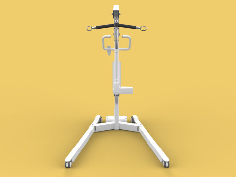 MOBILE FLOOR PATIENT LIFTER HOIST AGED CARE HOSPITAL DISABILITY 3D Model