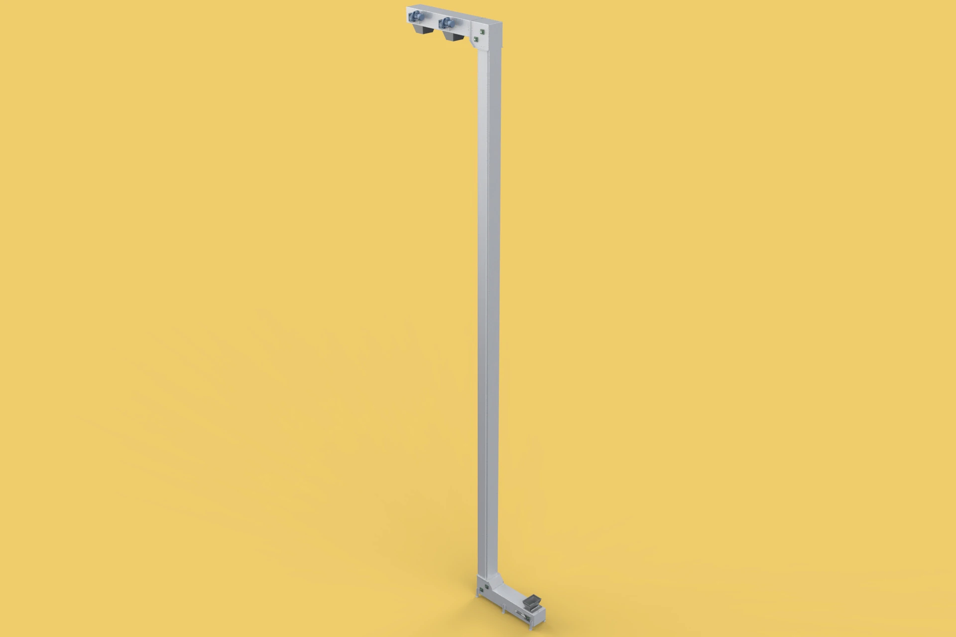 ELEVATOR Z BUCKET CHAIN CONVEYOR LIFT VERTICAL 3D Model .c4d .max .obj .3ds .fbx .stl .blend 