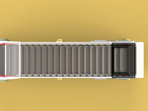 ELEVATOR Z BUCKET CHAIN CONVEYOR LIFT VERTICAL Modèle 3D