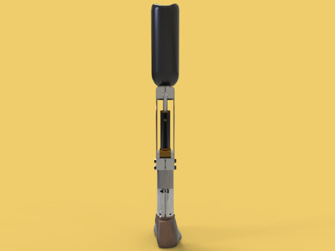 ARTIFICIAL PNEUMATIC PROSTHETIC LEG Model 3D