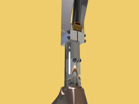 ARTIFICIAL PNEUMATIC PROSTHETIC LEG Model 3D