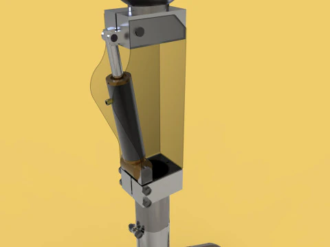 ARTIFICIAL PNEUMATIC PROSTHETIC LEG 3D Model