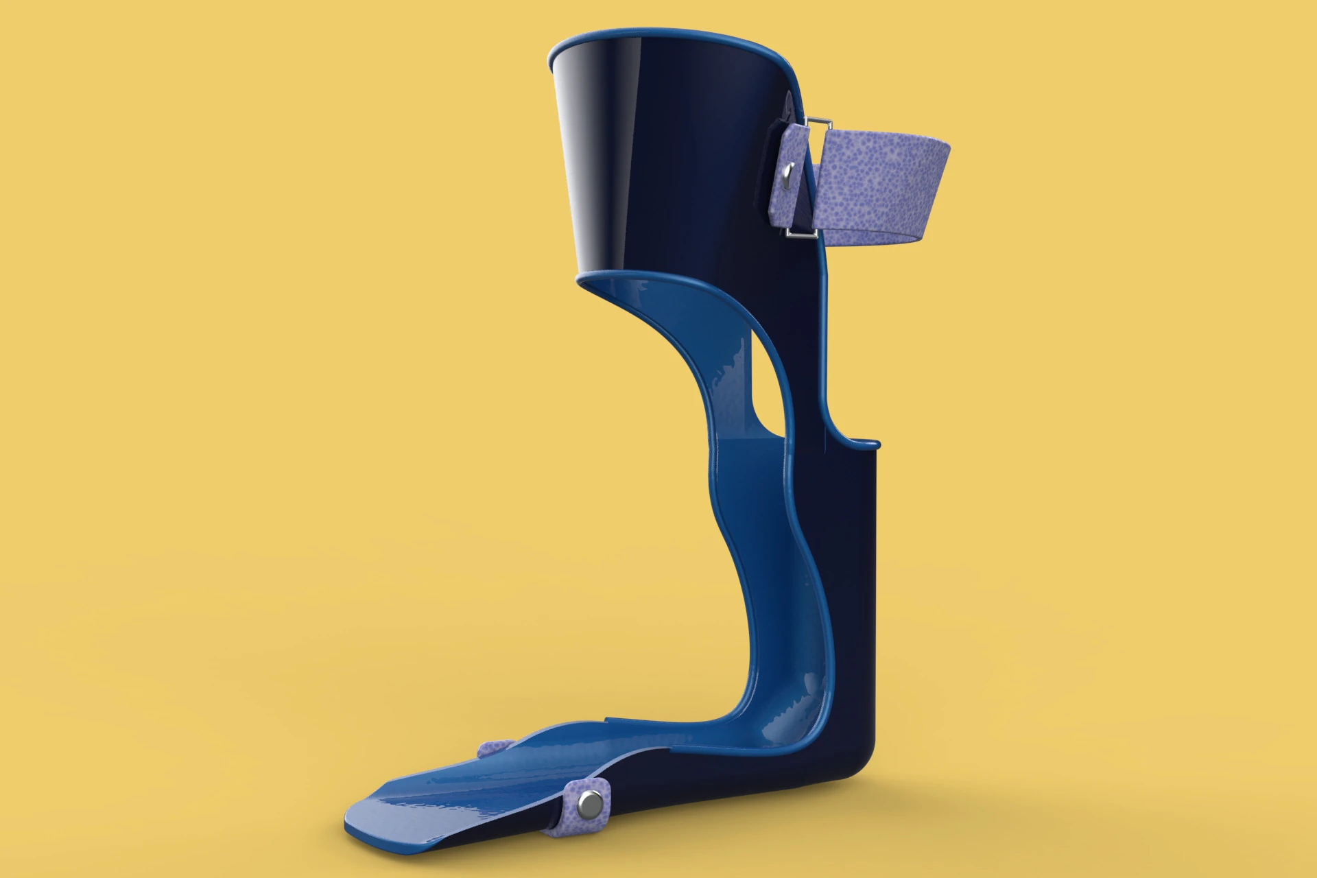 AFO ANKLE FOOT ORTHOSIS GRAFO GROUND REACTION 3D Model .c4d .max .obj .3ds .fbx .stl .blend 