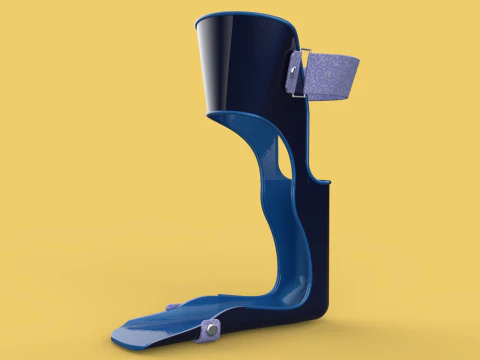 AFO AYAK AYAK ORTEZİ GRAFO YER REAKSİYONU 3D Model