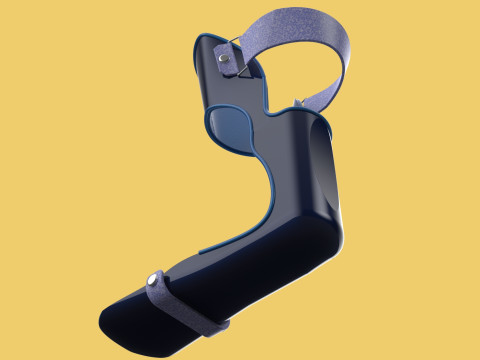 AFO ANKLE FOOT ORTHOSIS GRAFO GROUND REACTION Model 3D