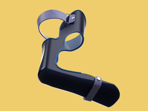 AFO ANKLE FOOT ORTHOSIS GRAFO GROUND REACTION Model 3D