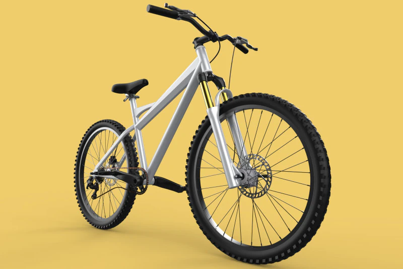 BICICLETA DE MONTANHA OFF ROAD MTB TRILHA BICICLETA ENDURO DOWNHILL Modelo 3D .c4d .max .obj .3ds .fbx .stl .blend 