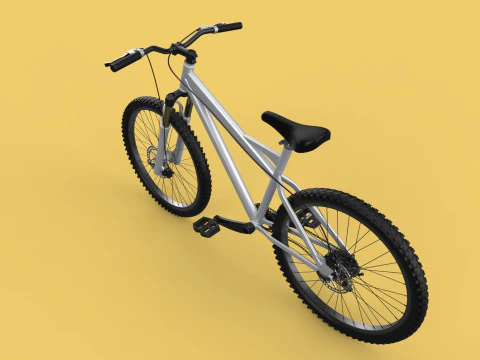 BICICLETA DE MONTANHA OFF ROAD MTB TRILHA BICICLETA ENDURO DOWNHILL Modelo 3D