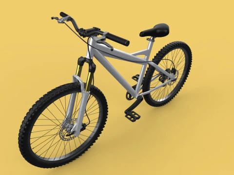 BICICLETA DE MONTANHA OFF ROAD MTB TRILHA BICICLETA ENDURO DOWNHILL Modelo 3D