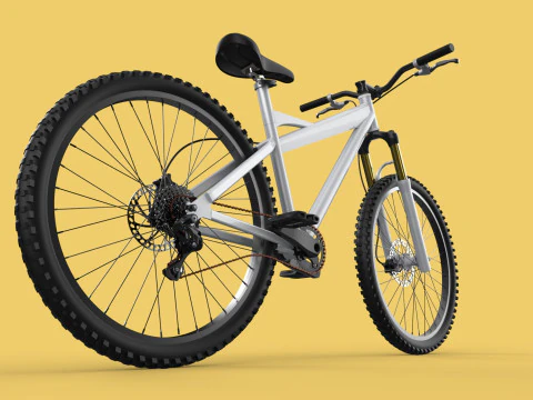 BICICLETA DE MONTANHA OFF ROAD MTB TRILHA BICICLETA ENDURO DOWNHILL Modelo 3D