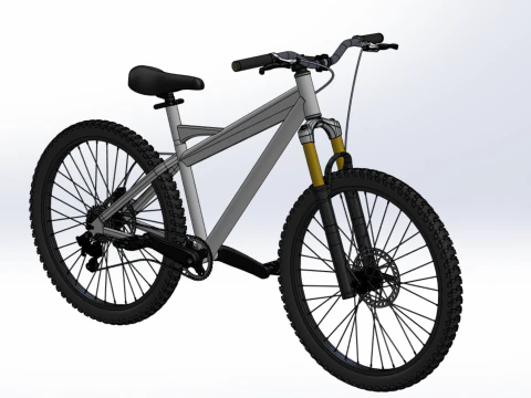 BICICLETA DE MONTANHA OFF ROAD MTB TRILHA BICICLETA ENDURO DOWNHILL Modelo 3D