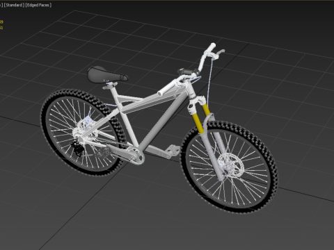 MOUNTAIN BIKE OFF ROAD MTB TRAIL BICYCLE ENDURO DOWNHILL Model 3D