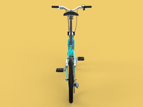 ELECTRIC FOLDING BIKE PORTABLE COMPACT FLIP BICYCLE EV 3Dモデル
