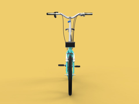 ELECTRIC FOLDING BIKE PORTABLE COMPACT FLIP BICYCLE EV 3Dモデル