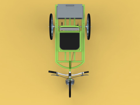 ELECTRIC TRIKE TRICYCLE 3 WHEEL BIKE BICYCLE FOR DISABILITY EV Modelo 3D