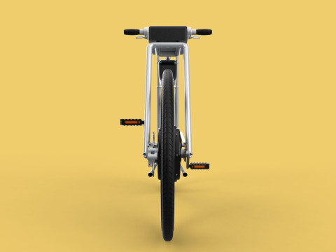 COOL ECOBIKE EBIKE ELECTRIC BICYCLE UNIQUE EV 3D Модель