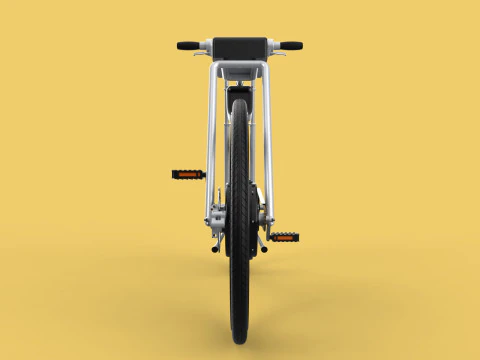 COOL ECOBIKE EBIKE ELECTRIC BICYCLE UNIQUE EV 3D Model