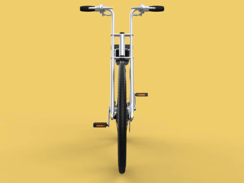 COOL ECOBIKE EBIKE ELECTRIC BICYCLE UNIQUE EV 3D Model