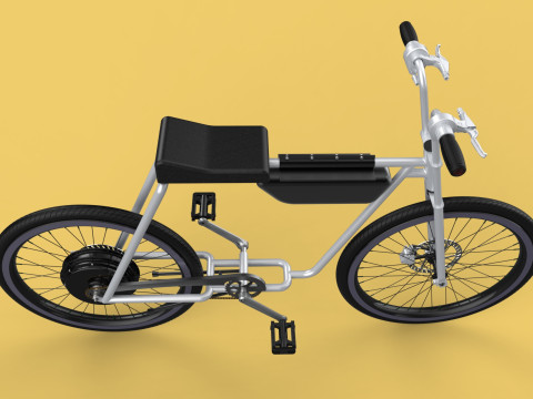 COOL ECOBIKE EBIKE ELECTRIC BICYCLE UNIQUE EV 3D Модель