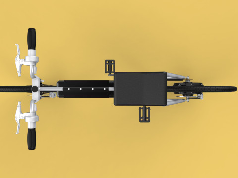 COOL ECOBIKE EBIKE ELECTRIC BICYCLE UNIQUE EV 3D Модель