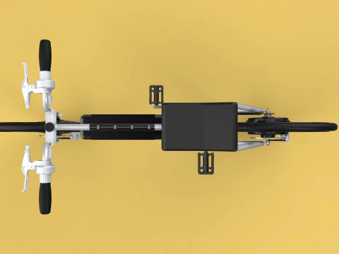 COOL ECOBIKE EBIKE ELECTRIC BICYCLE UNIQUE EV 3D Model