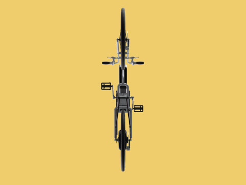 COOL ECOBIKE EBIKE ELECTRIC BICYCLE UNIQUE EV 3D Модель
