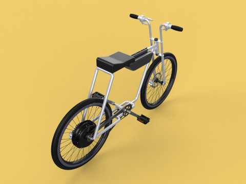 COOL ECOBIKE EBIKE ELECTRIC BICYCLE UNIQUE EV 3D Модель