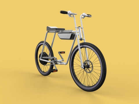 COOL ECOBIKE EBIKE ELECTRIC BICYCLE UNIQUE EV 3D Модель