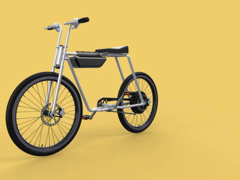 COOL ECOBIKE EBIKE ELECTRIC BICYCLE UNIQUE EV 3D Model