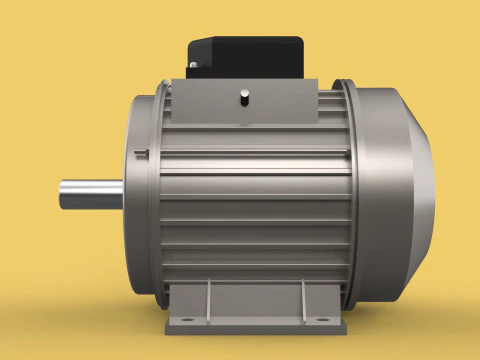 STANDART ELECTRIC MOTOR IEC 3D Model
