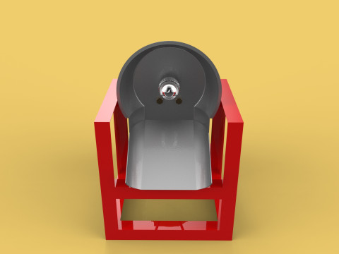 COCONUT GRATING MACHINE GRATER SHREDDER SCRAPER CHOPPER CRUSHER 3Dモデル