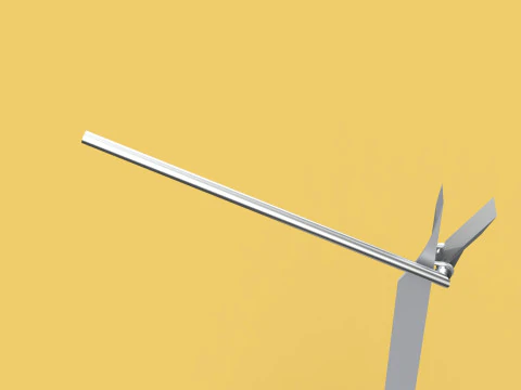 MANUAL COCONUT REMOVER SKIN TOOL HUSK PEELER DEHUSKER 3D Model